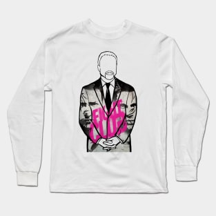 David Fincher (Fight Club) Portrait Long Sleeve T-Shirt